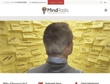 Tablet Screenshot of mind-roots.com